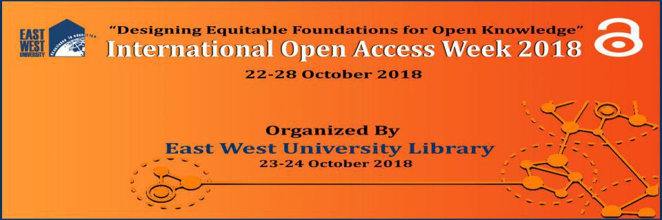 EWU Library Celebrates International Open Access Week 2018